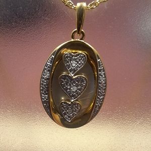 The danbury mint Jewelry The Danbury Mint I Love You Diamond